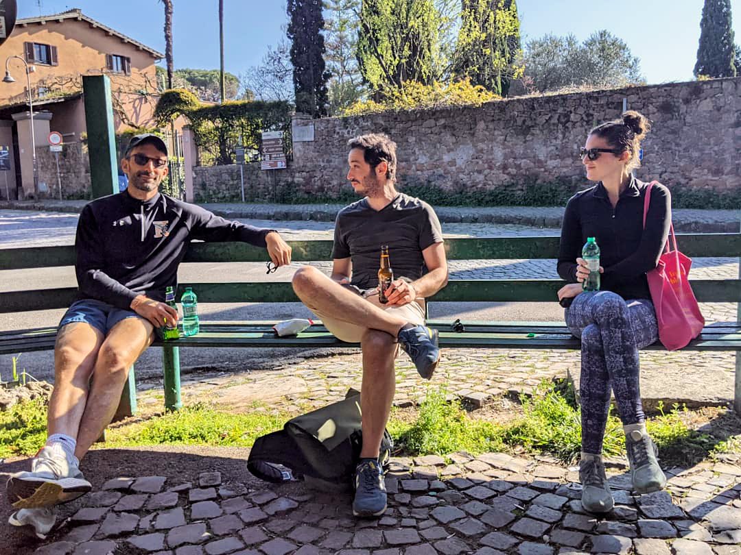 Thanks for joining me,  @LevintheMed,  @mdlett, & the Twitter-less Rachel Patt on our winding walk through Rome’s spectacular southeast!There’s so much more to see, and it’s already time to start planning a hike for our next window in this long Roman lockdown!  – bei  Parco degli Acquedotti