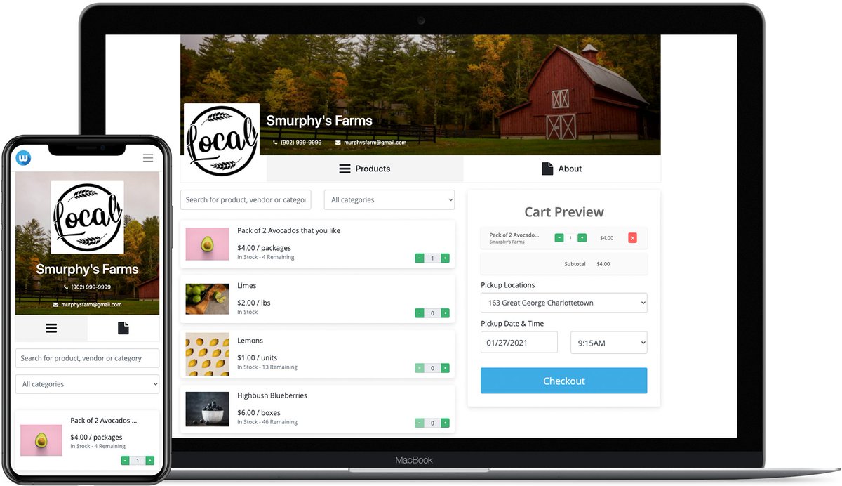 We're launching <a href="/waggonco/">waggon</a> in the coming weeks. Keep an eye out for our open-beta!

waggon.ca

#SaaS #startup #agriculture #farms #CSA #software