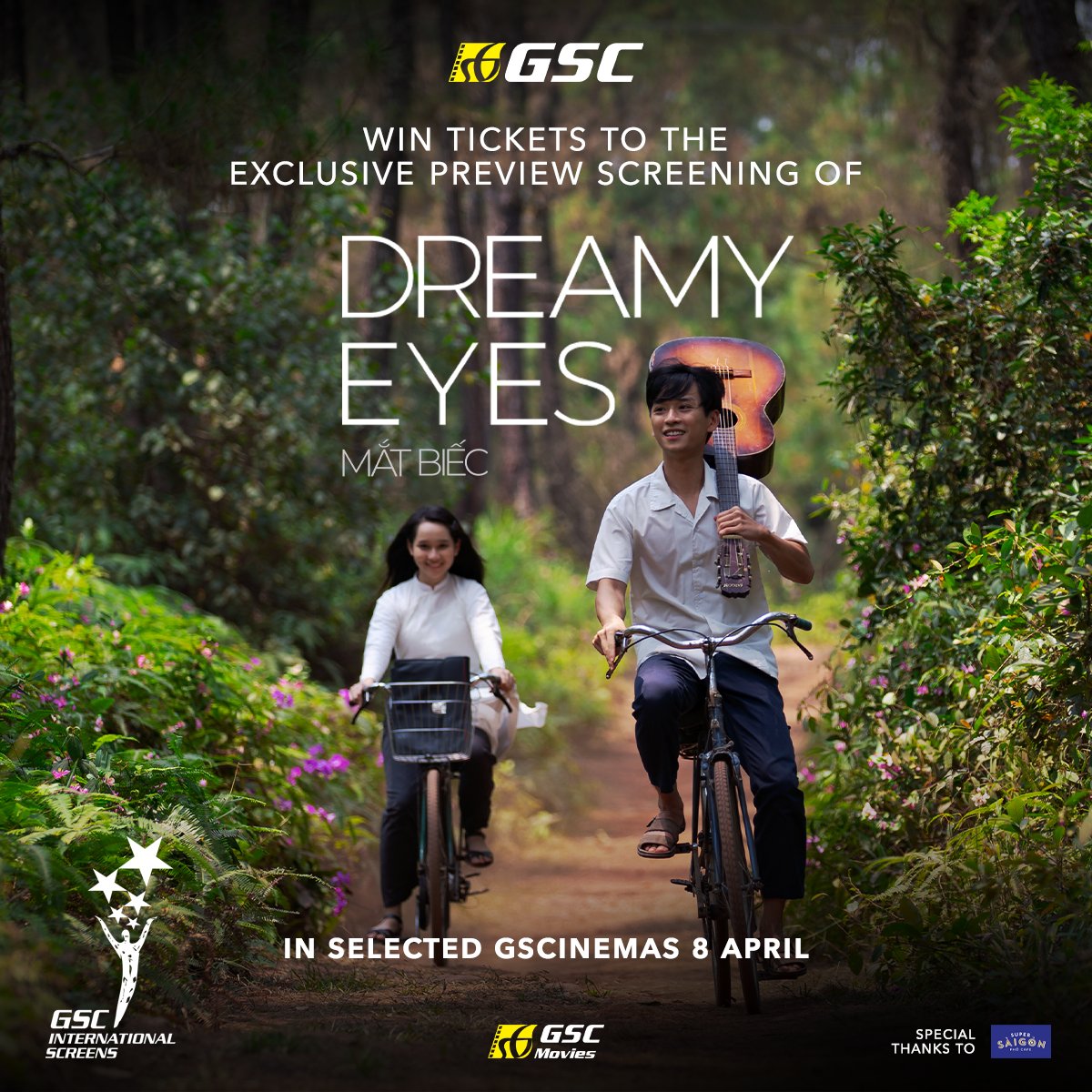 GSC | #GetVaccinated on Twitter: &quot;#GSCAdmin is inviting you to join us at  the early preview screening of Vietnam film &quot;Dreamy Eyes&quot;! ?? Screening  Details: Date: 5 April 2021 (Mon) Time: 8:30PM