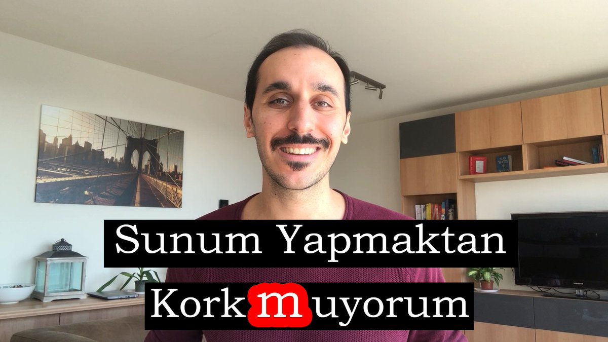 Sahneye çıkıp insanlar karşısında sunum yapmak sizleri korkutuyor mu? youtube.com/watch?v=5X-M_H…