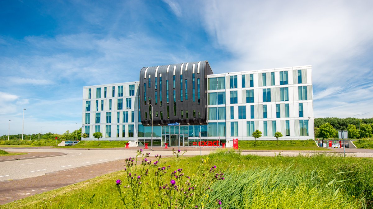 Exact employees are on the hunt for eggs, and here is where they can find one! bit.ly/3sCWihT