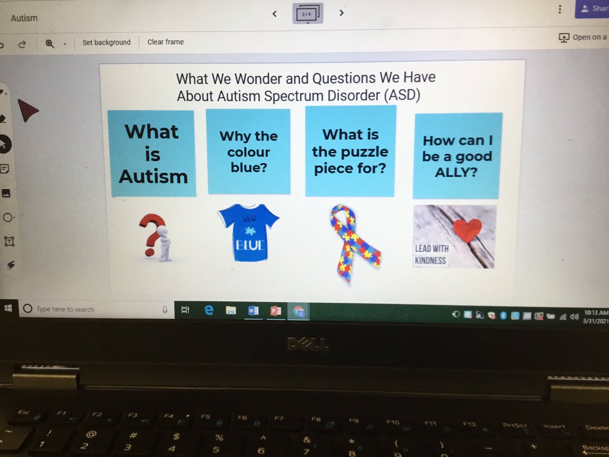 MrsSoperYR's tweet photo. We’ve been exploring some of the controversy around symbols that represent Autism awareness. April is #AutismAwareness We are leading with kindness and are learning how to create a #Neurodiversity community! Stay tuned for our learning/learned board! https://t.co/xd4jdiAN4R
