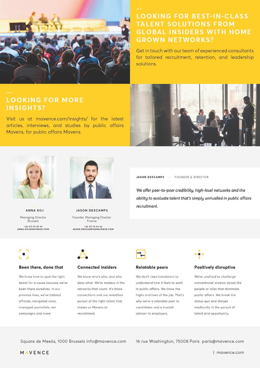 One year on from the beginning of the pandemic, discover what nearly 300 professionals from diverse backgrounds have said about their experiences during times of crisis.

mavence.com/employee-surve…

#covid #culture #hr #mentalhealth #workplace #futureofwork #publicaffairs #lobbying