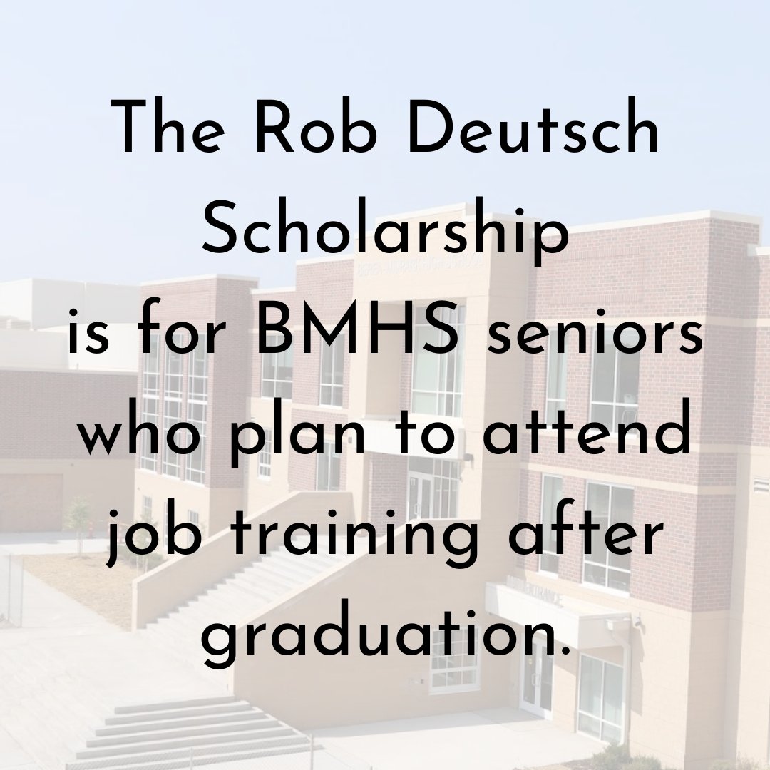 Did you know that the Foundation offers scholarships in addition to those on the BMHS scholarship application? 

To see if you qualify for the DJ Thurau Scholarship:
educationfoundationberea.org/thurau

To see if you qualify for the Rob Deutsch Scholarship:
educationfoundationberea.org/deutsch