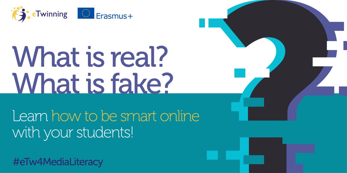 🙋 More than 8,000 eTwinners are already in the Group for #medialiteracy and Disinformation! You still have time to join the spring campaign 2021 and take part in some activities etwinning.net/springcampaign… #etw4MediaLiteracy
Will you join us this week?😀