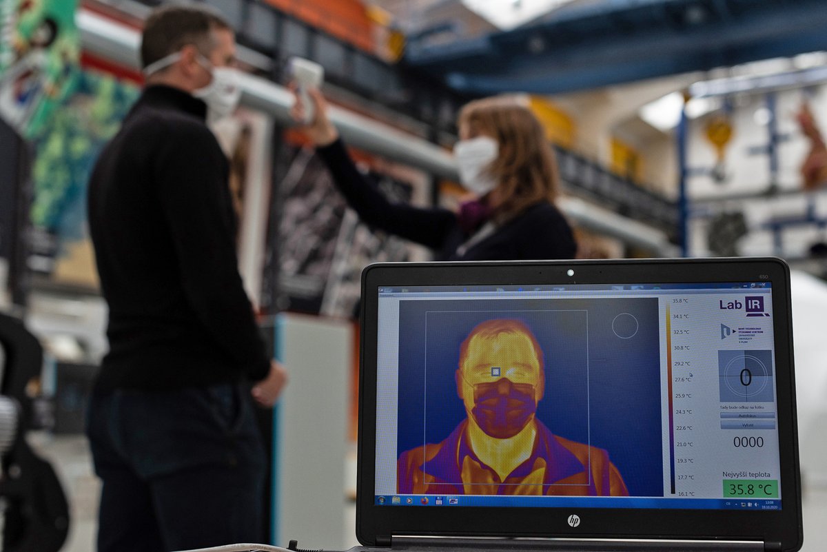 NTCresearchers's tweet photo. We are launching the project "Security research for the effective use of #IRcameras in case of #epidemic threats and crisis situations" from the @vnitro. The results will help to protect the public, will help #rescueservices, #medicians, #hygienestations. https://t.co/TpcCDAsR2a https://t.co/gyoBpd6yiC