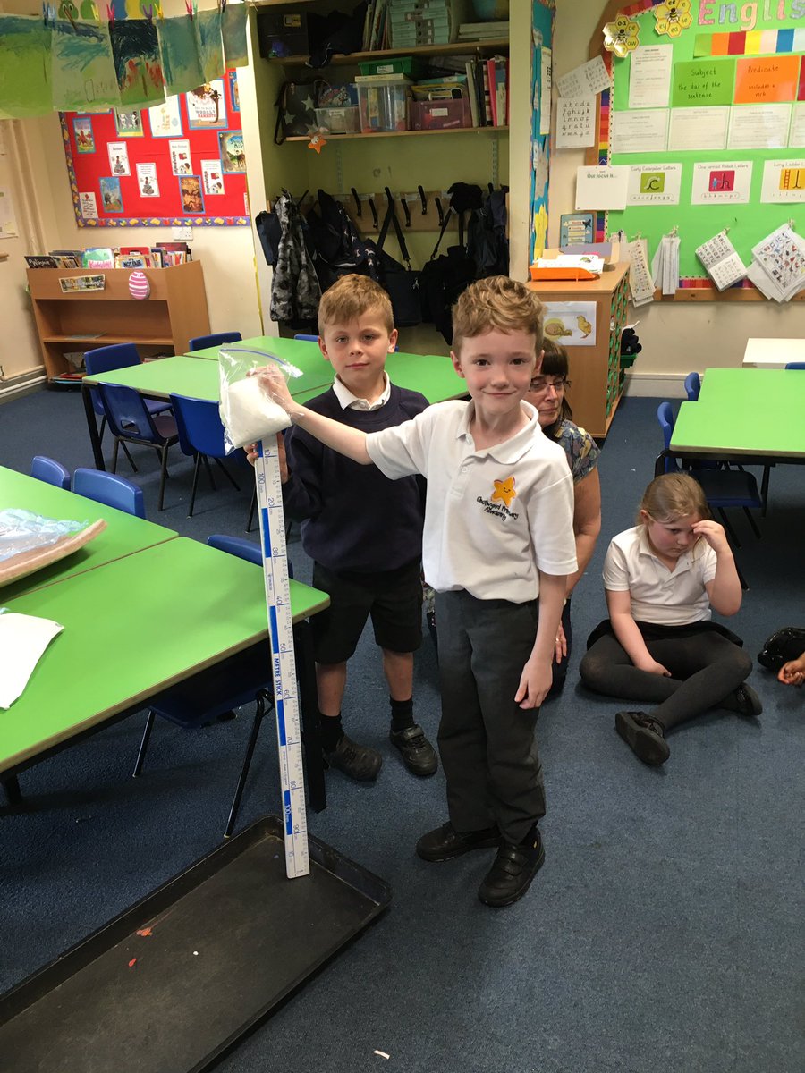 ChetwyndSpencer's tweet photo. Such ‘eggciting’ science in Rabbits this afternoon. Testing materials to see which one would protect Humpty the egg when we dropped him from a metre. 3 out of 7 made it! https://t.co/DsPec8tPPg