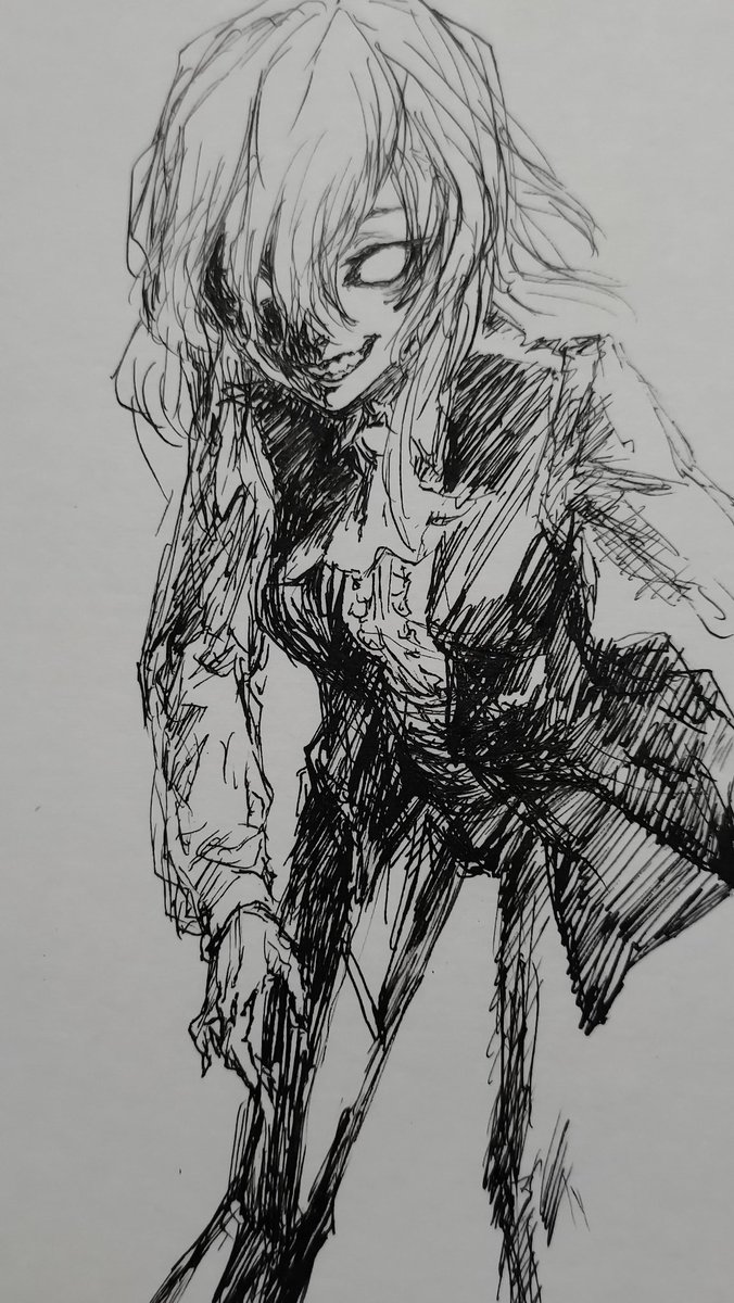 もーまいと Gペン練習