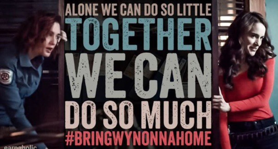 We GOT THIS EARPERS!!! WE NEED SEASON 5!!!

#BringWynonnaHome #WynonnaEarp