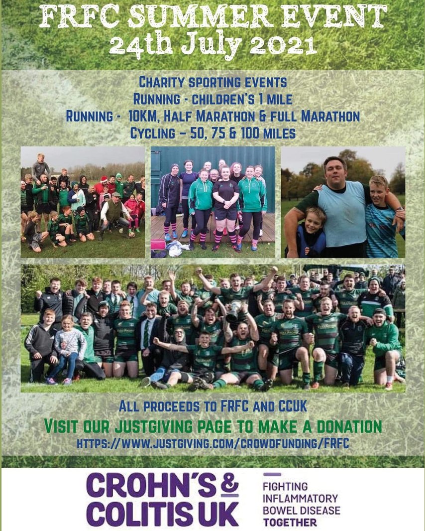 We are at it again 💚🖤💚🖤doing good and keeping fit. <a href="/CrohnsColitisUK/">Crohn's & Colitis UK</a> <a href="/GRFUrugby/">#GRFU</a> <a href="/FairfordLife/">Fairford Life</a> @FairfordCouncil <a href="/swsportsnews/">South West Sports News</a>