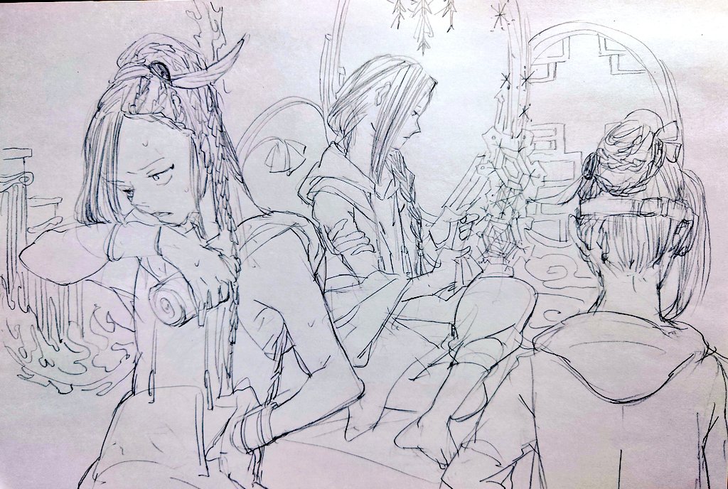 #今月描いた絵を晒そう 