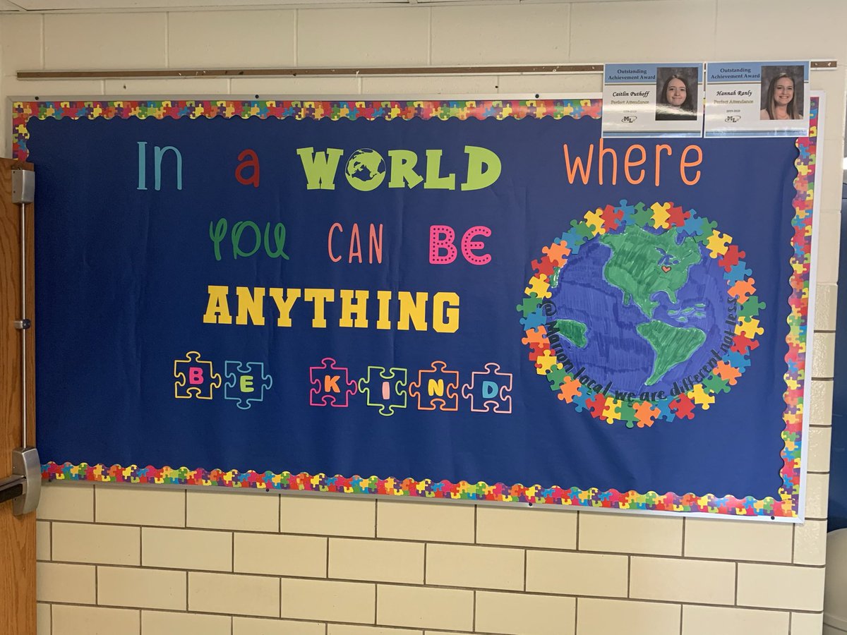 goodwit56's tweet photo. Great message for Autism Awareness. In a world where you can be anything, Be Kind. https://t.co/gbfruBw2Ov
