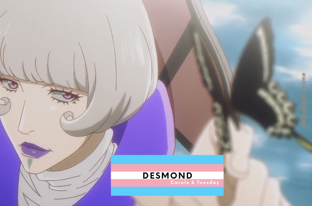 blackgirlsanime's tweet photo. Today is the 12th annual International Transgender Day of Visibility (TDoV).

The anime/manga community is large &amp; diverse so here are some our favorite trans &amp; non-binary characters. 
#InternationalTransDayofVisibility #animeisforall https://t.co/kEdgJ5eEq2