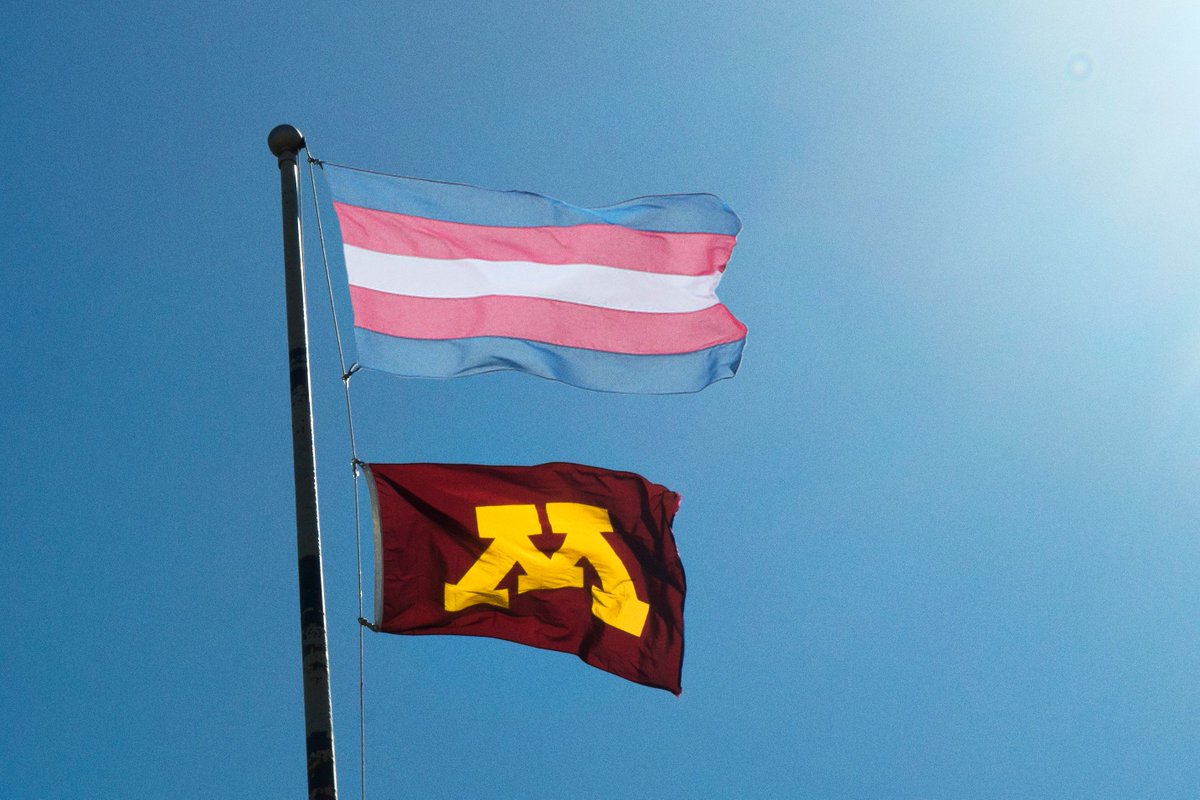 UMNews's tweet photo. Today is Transgender Day of Visibility. We want to recognize all of the Trans students, alumni, staff, faculty, and community members that make our University stronger. For additional resources from @gscumn, you can visit https://t.co/zthXO7fgzM to learn more. https://t.co/C3sKPjWjGu