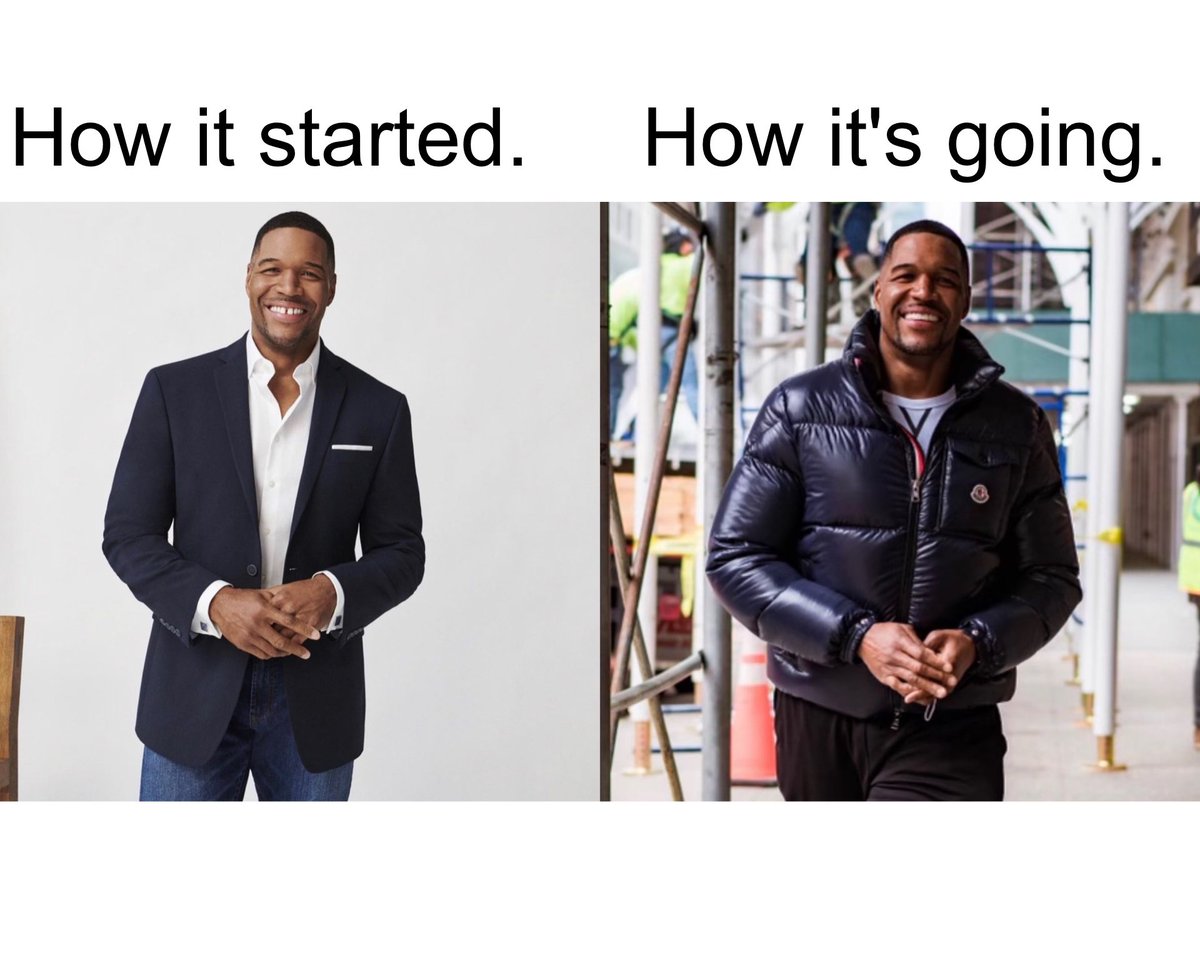 mstrahanbrand's tweet photo. Gap or no gap, we still ❤️ @michaelstrahan!! #RaiseYourGame #GoodbyeGap https://t.co/iFhQY70Kyq