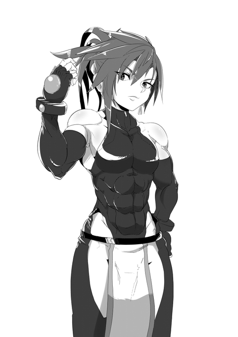 トーン絵練習その2 