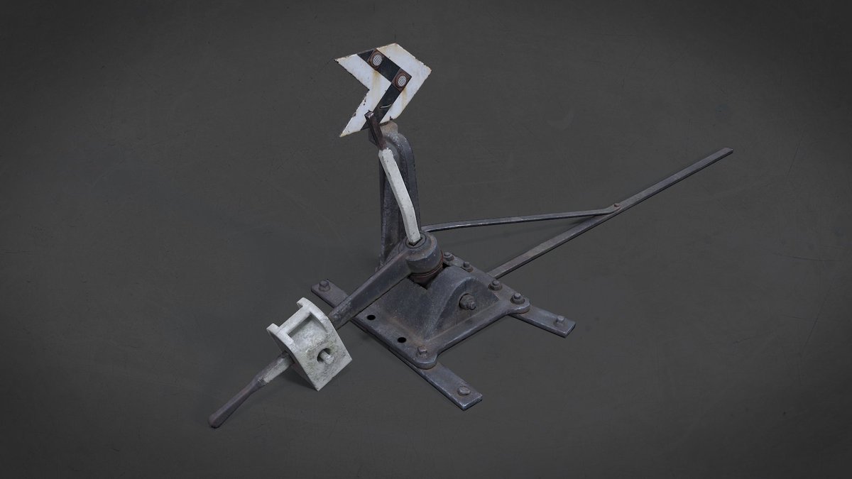 vintprog's tweet image. Arrow Railway.

This is the arrow for the train rail. Not a scan, I drew without leaving the substance painter.
2048x2048 textures PBR.
tris: 2637.
this game prop.

Artstation:
artstation.com/artwork/OoK91k

#gameready #gamedev #gameasset #unity #Blender #SubstancePainter #lowpoly