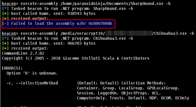 NinjaParanoid's tweet image. When #AMSI blocks #Sharphound, run Chihuahua. lol! Because chihuahuas are more hostile than bloodhounds. lmao!