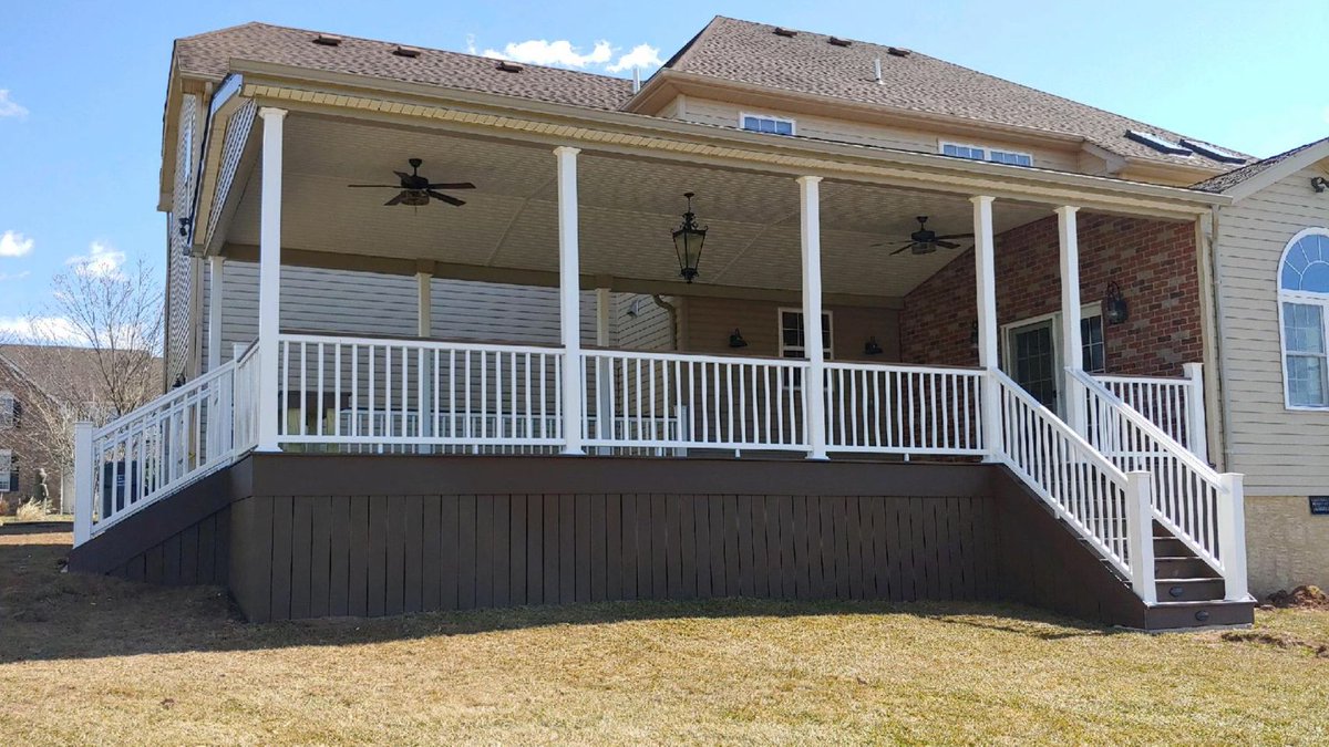 GoVolpe's tweet photo. Another finished product! We recently completed this deck and portico job in Royersford! Call us today at 610-539-6730 and get the ball rolling on your next home renovation project!
-
#deck #portico #homerenovation #homeimprovement #outdoorspace #outdoor #govolpe #montcopa https://t.co/T8N3gSiT7C