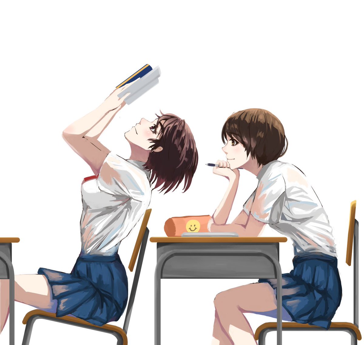 Cypresspaints's tweet photo. School days.
#よつばと!
#綾瀬風香
#しまうー
#イラスト #digitalart #ArtistOnTwitter #FANART #CLIPSTUDIOPAINT https://t.co/0M1D6Ocha5