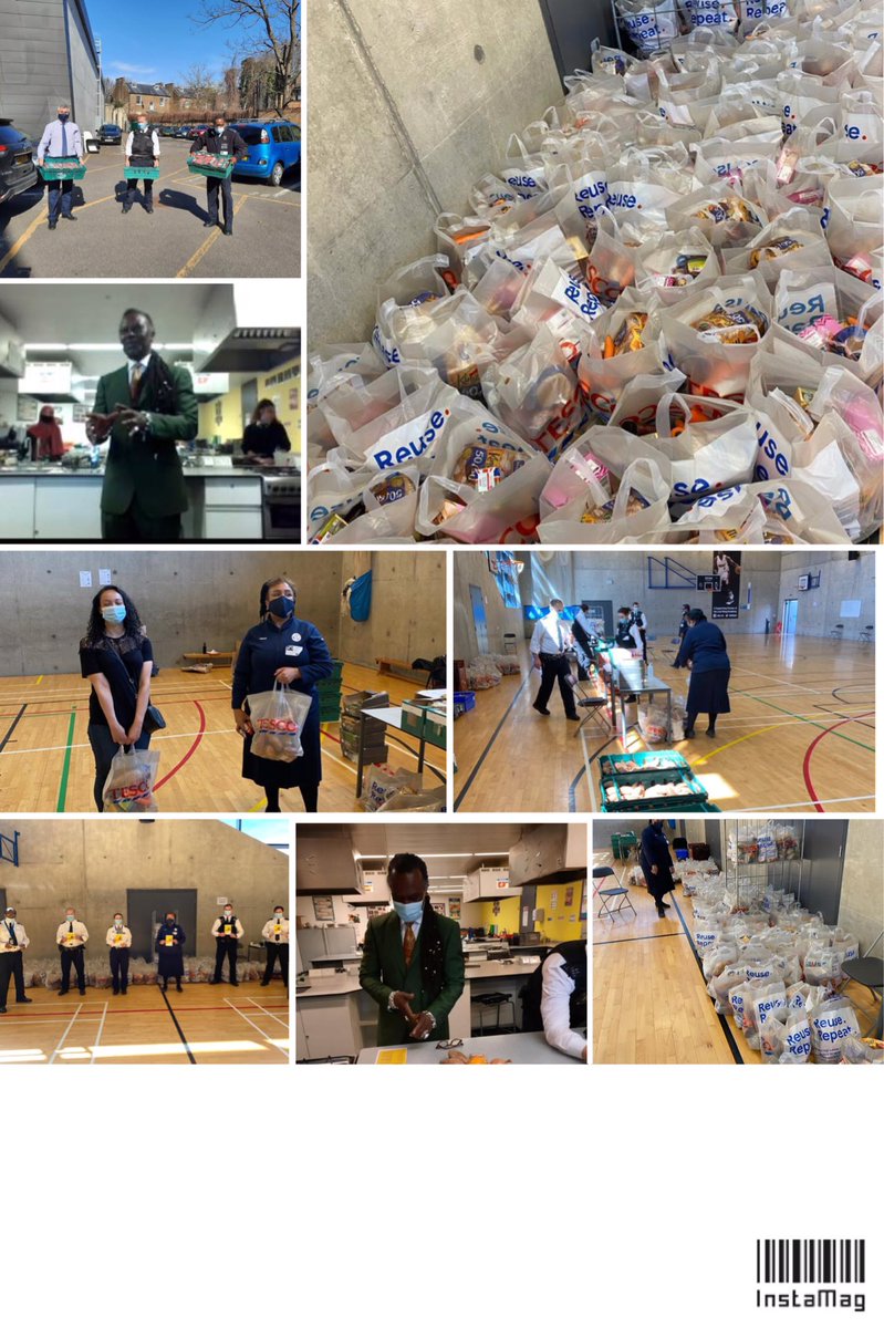 Great to see the Tesco team supporting the <a href="/metpoliceuk/">Metropolitan Police</a> and <a href="/levirootsmusic/">Levi Roots</a> with Ark Evelyn Grace Academy all helping to feed many families in need this week.. 👏🏻👏🏻👏🏻