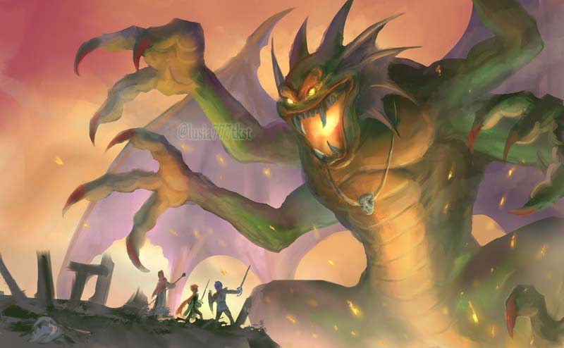 破壊神シドー Fanart 七海ルシア ドラゴンイラスト集2巻制作中 Boothは少し延期します のイラスト 破壊神シドー Fanart 七海ルシア ドラゴンイラスト集2巻制作中 Boothは少し延期します のイラスト