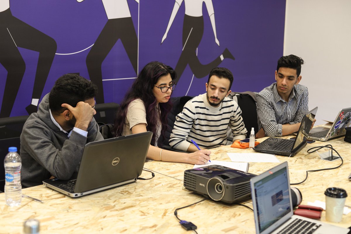 GomycodeE's tweet image. Friday March 19th was the launch of GOMYCODE Egypt. It was the first time where our first cohort of students and instructors got together. We are very happy to have you on board, guys!
It’s not too late if you want to join them, please sign up on gomycode.com