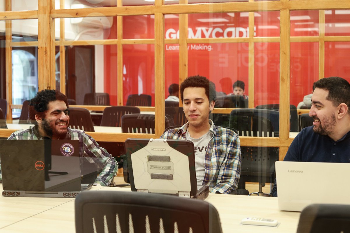 GomycodeE's tweet image. Friday March 19th was the launch of GOMYCODE Egypt. It was the first time where our first cohort of students and instructors got together. We are very happy to have you on board, guys!
It’s not too late if you want to join them, please sign up on gomycode.com