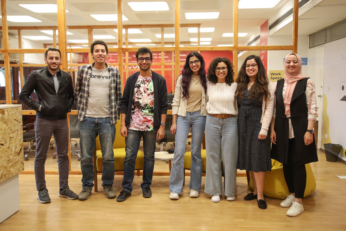 GomycodeE's tweet image. Friday March 19th was the launch of GOMYCODE Egypt. It was the first time where our first cohort of students and instructors got together. We are very happy to have you on board, guys!
It’s not too late if you want to join them, please sign up on gomycode.com