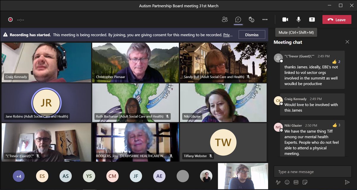 JamesWLLewis's tweet photo. No better way to spend an afternoon during #WorldAutismAwarenessWeek than with the #Derby and #Derbyshire #Autism Partnership Board. Great discussions on advocacy, refresh of the National Autism Strategy and our strategic commissioning intentions. #AllTogetherForAutism https://t.co/HN4g9Wmi8n
