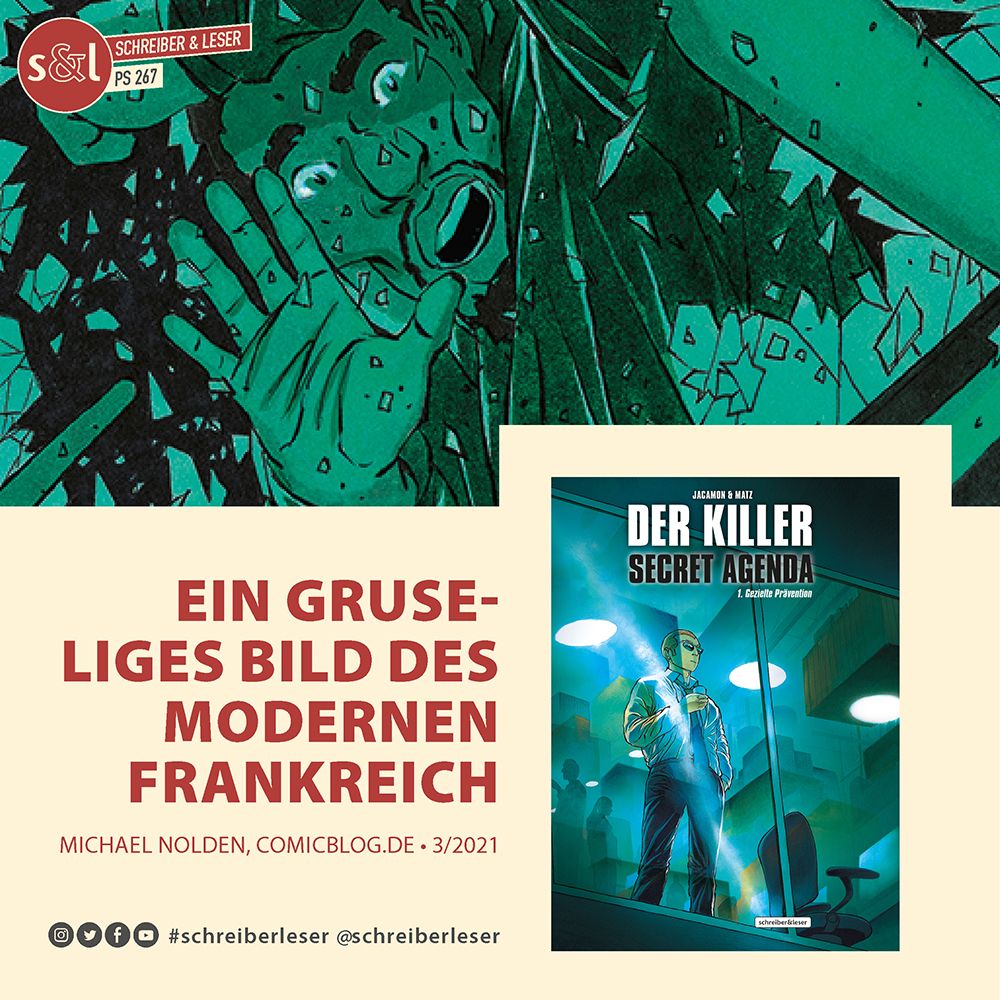 Michael Nolden auf #ComicblogDe über #SecretAgenda, den neuen Zyklus der Comic-Serie #DerKiller, von #Matz und #LucJacamon > buff.ly/3u95jje • Link zum Comic > buff.ly/2PJieJO #schreiberleser @CastermanBD #Killer #LeonDerProfi #GrafischeLiteratur #Comic #Comics