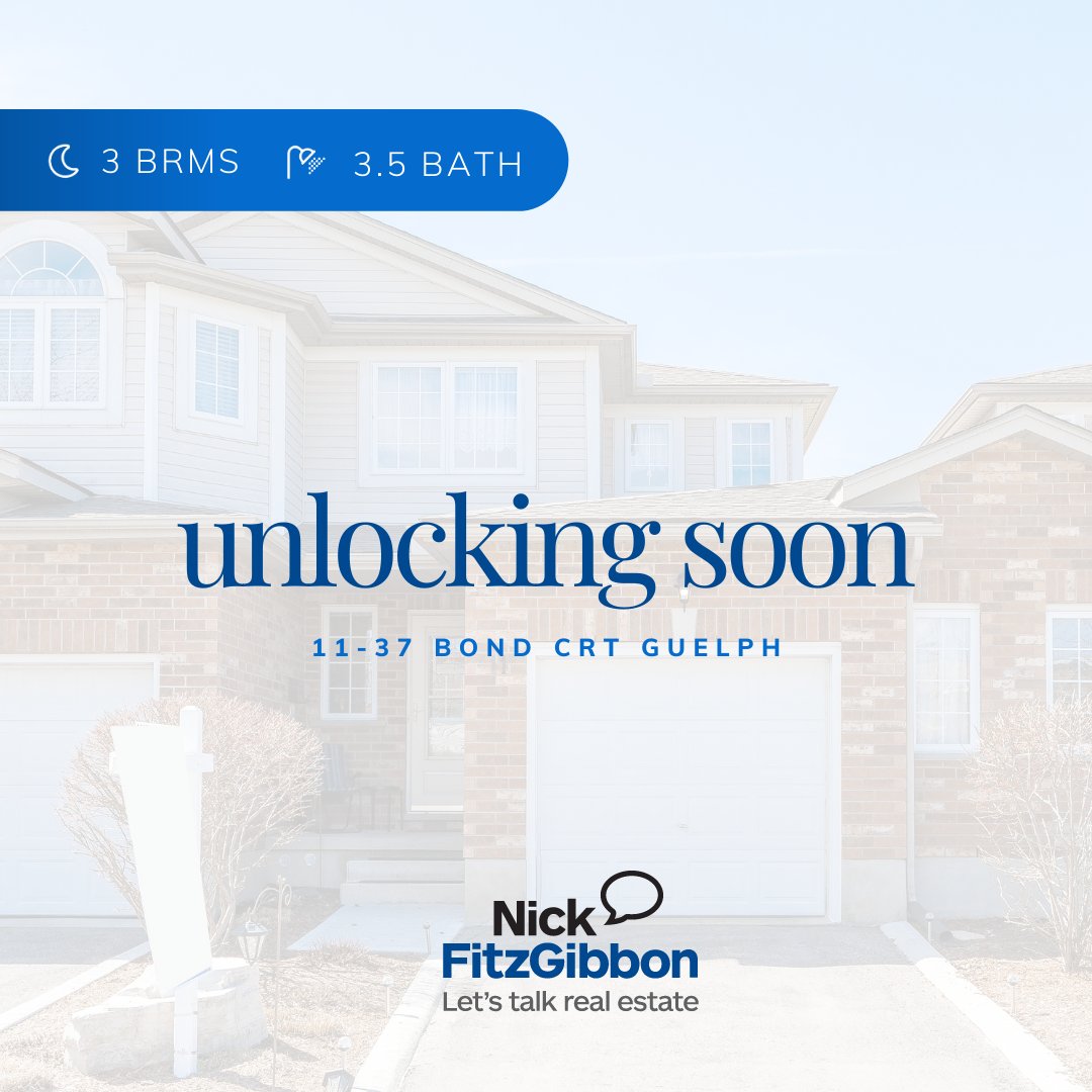 Immaculately kept 1458 sq ft townhome in the west end. 3 bed, 3.5 baths with an open concept floorplan minutes away from all amenities &amp; easy access to highway
#guelph #guelphrealestate #guelphhomes #ontariorealestate #newlisting #homesforsale #guelphlife #realestateinvesting