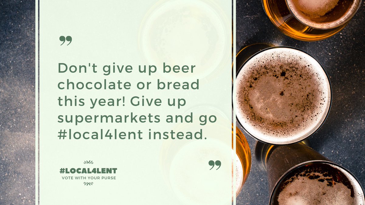 We can't believe #Local4Lent finishes tomorrow 😱 that's gone by so fast!!