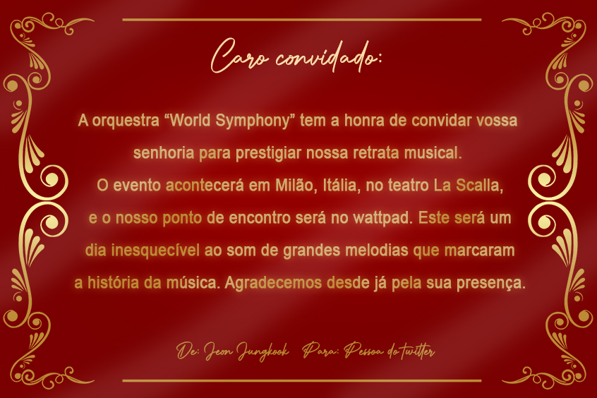 akaitojubs's tweet photo. Oii gente, o @Goo_symphony pediu para que eu mandasse este convite para vocês. Ele espera muito ver vocês lá! 💜 https://t.co/eSQKJzjYgf