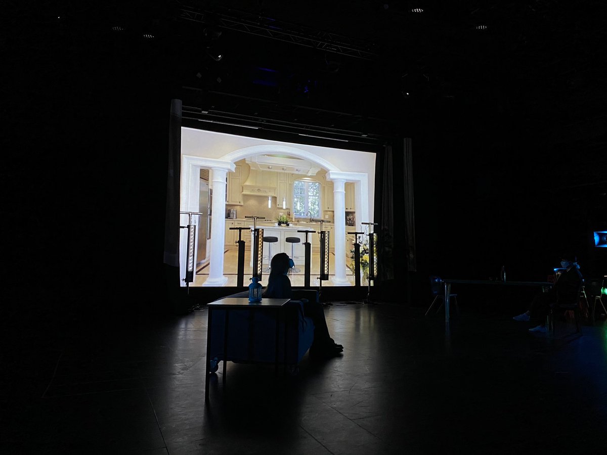 ionainglistech's tweet photo. working as a stage manager today with @ElleryTurgoose and our first year LX, AV, sound and costume departments running a tech @LCC_Backstage @SMAssoc @TheSMNEST @CreativeArtsLCC https://t.co/GiE2k6q1AO