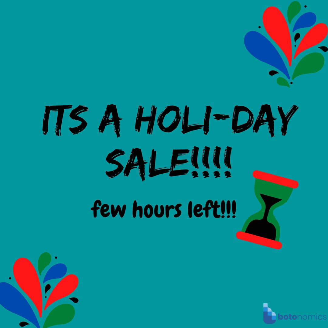 botonomics's tweet photo. Last day to avail exciting offers from teedee!!
-
Hurry! Visit https://t.co/gukNCmQn8U today!
-
Offer valid till 31st March 2021 11:59:00pm
-
#holioffer #holi2021 #teedeetheaichatbot #botonomics #machinelearning #chatbotdevelopment #makeinindia https://t.co/yhxjDcFcFr