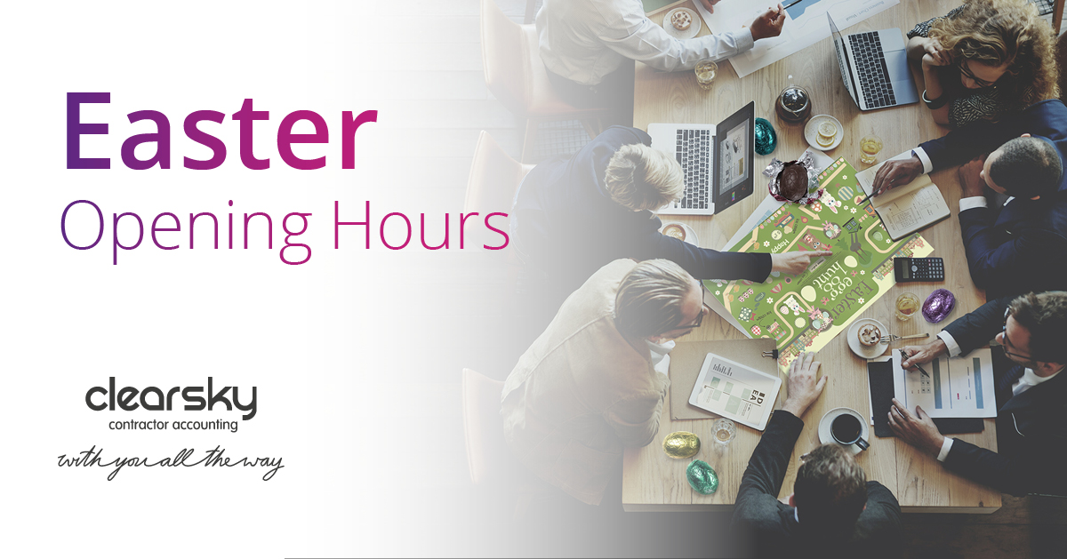 Looking for a new accountant or one that will allow you to switch between ltd company and margin-free umbrella employment?

Over the Bank Holiday weekend we're open:

Friday 2nd - 8am - 6pm
Saturday 3rd &amp; Sunday 4th - Closed
Monday 5th - 8am - 6pm

Call us on 01925 645 255