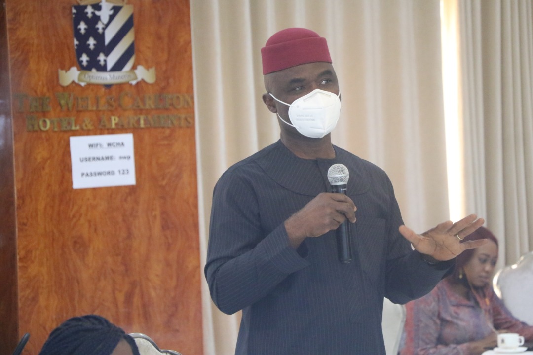 nfwp_ng's tweet image. #DeputyGovernor #Abiastate Rt. Hon. Sir Ude Oko Chukwu giving his remark during Day 2 of the #NFWP state steering committee orientation workshop #stakeholdersengagement