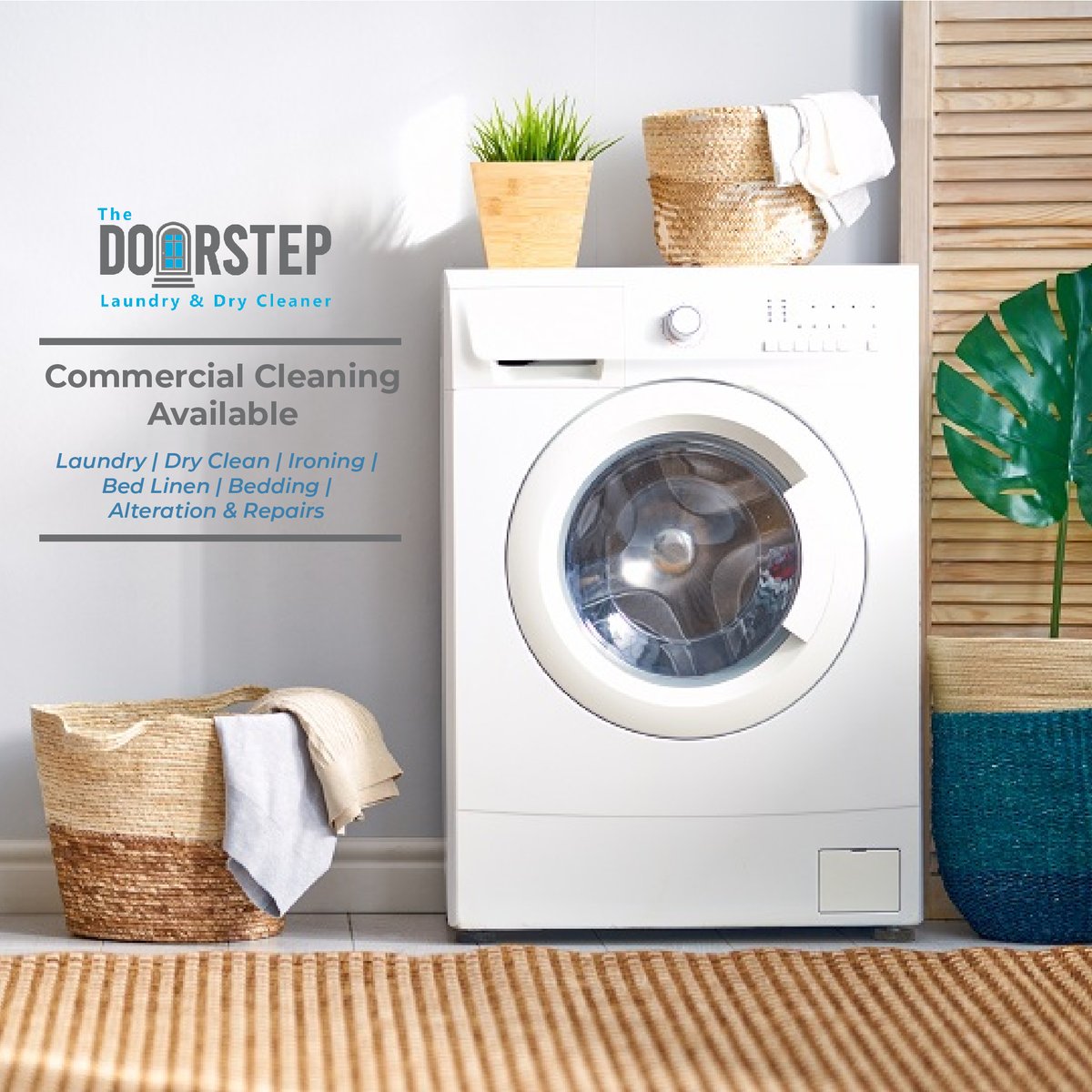DoorStepLaundry's tweet photo. We offer Commercial Cleaning as well, feel free to share your needs and a member of our team will contact you with the best rates possible.
Get A Quote: https://t.co/g3z2DzUylv
#Laundry #OnDemand #DryCleaning #London #Manchester #Leeds #Hackney https://t.co/on19dRU5p1