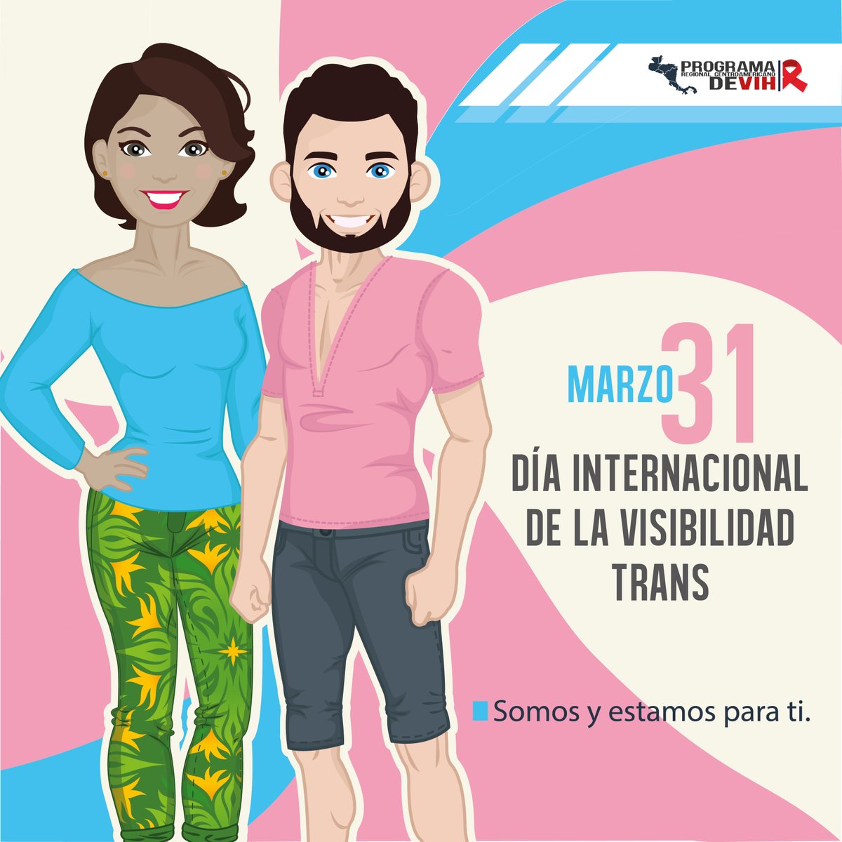 PRCVIH's tweet photo. 31 de marzo, día Internacional de la Visibilidad Trans. #DiaInternacionalDeLaVisibilidadTrans, #Trans, #Visibilidad, #MujeresTrans, #HombresTrans, #Resistenciatrans, #Género, #SomosYEstamosParaTi, #UVG, #CES, #NacionalesGt. https://t.co/8ixR42c8Fx