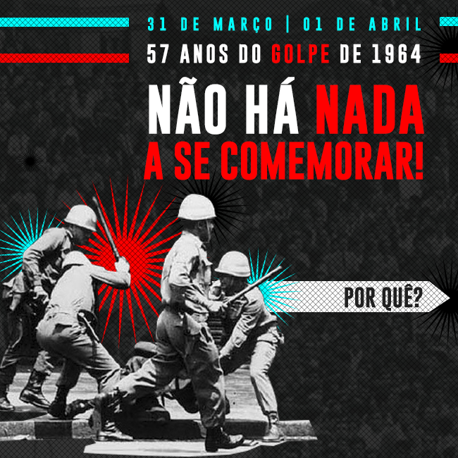 PactoDemocracia's tweet photo. Posicionamento conjunto assinado por dezenas de organizações reafirma o repúdio a qualquer tentativa de celebração da ditadura e da morte. É hora de proteger e valorizar a vida dos brasileiros. #DitaduraNuncaMais #DemocraciaSim https://t.co/bJQLh4HUiy https://t.co/h6p2A3A1Y7