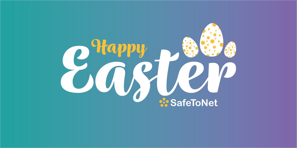 SafeToNet's tweet photo. Happy Easter, everyone! Wishing all of our friends, peers, customers and colleagues a lovely day and best wishes for Spring. We can't wait to share with you what the rest of the year has in store.
#HappyEaster #SafeToNet #Eastereggs https://t.co/N3ws8JHoUl