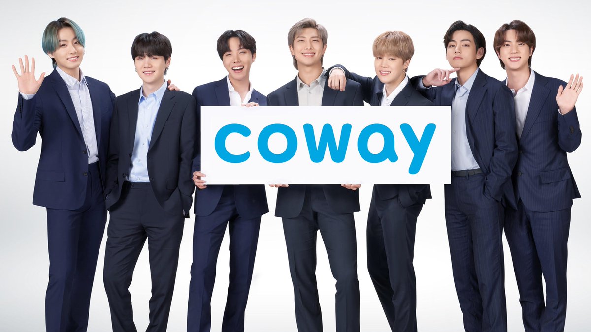 cowaydo's tweet photo. 💙 La reconocida Banda musical BTS es nuestra nueva Embajadora de Marca a nivel Global💙

Mantente atent@ a lo nuevo.

#CowayDo #Agua #Aire #ActivateConCoway #CowayBTS #BTS https://t.co/QHIUygLSEG