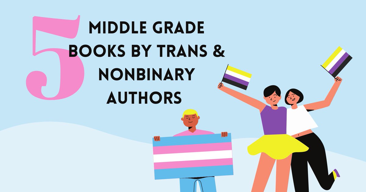 On #TransDayOfVisibility let's affirm how necessary it is for kids of all gender expressions &amp; identities to know that trans kids deserve safety, acceptance, &amp; respect 💙

These 5 #MGLit books by trans &amp; nonbinary authors are great places to start: fal.cn/3eoFp #TDOV