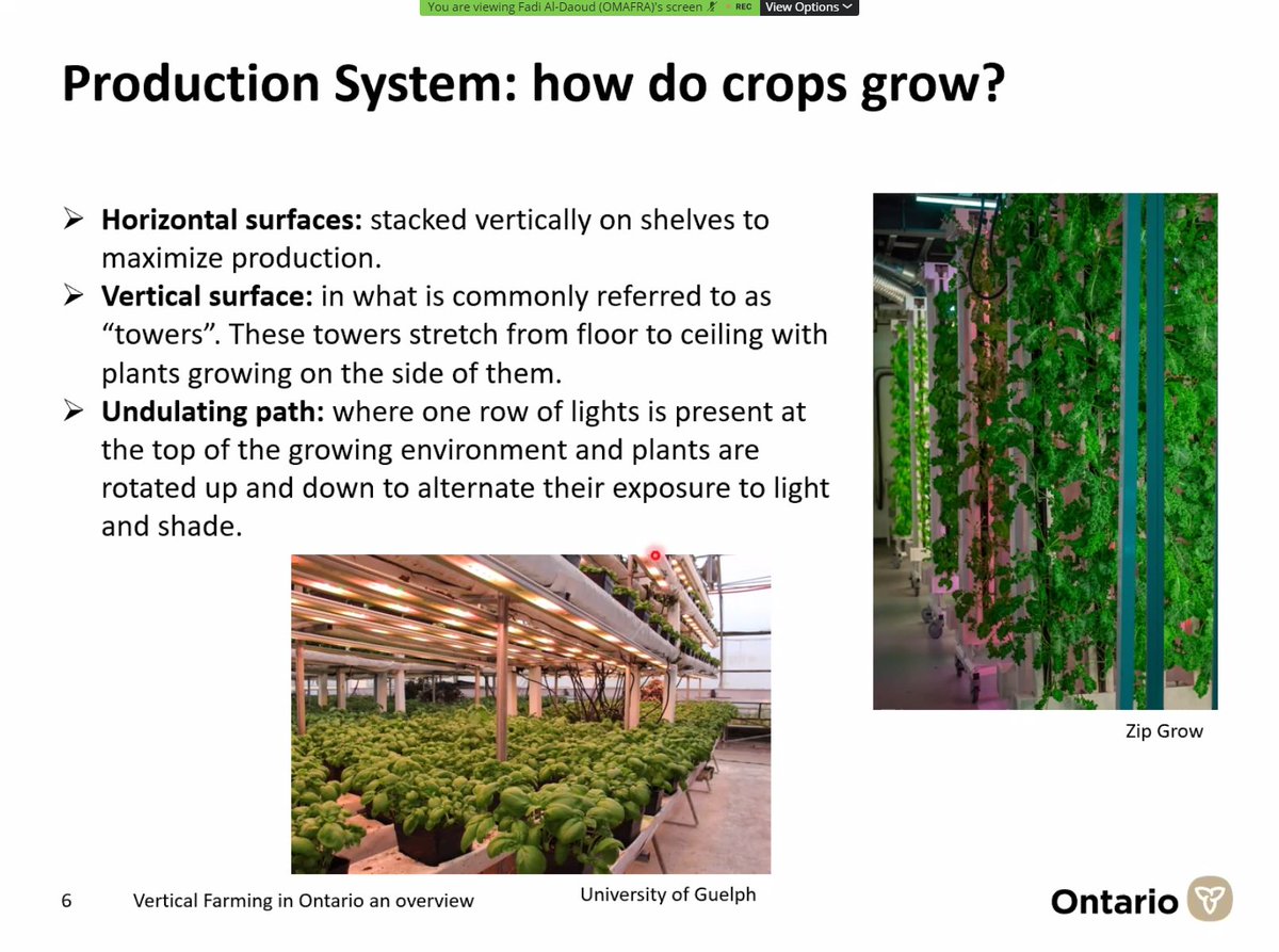 Learning from Fadi Al-Daoud about the future of growing #ONLocalFood through intensified production models, on the last day of the North &amp; Eastern Ontario Local Food Conference @OMAFRA <a href="/NOFIA_Agri/">NOFIA</a>