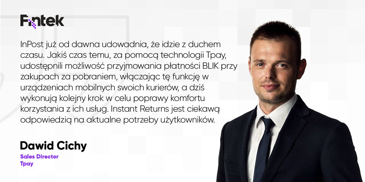 Fintek_pl's tweet image. #InPost udostępnił nowe rozwiązanie w Wielkiej Brytanii o nazwie #InstantReturns. Dzięki niemu klienci zyskują możliwość zwrotu zakupionego towaru przy użyciu kodu #QR.

#fintech #ecommerce #Tpay 

👉bit.ly/3sEhT9V
