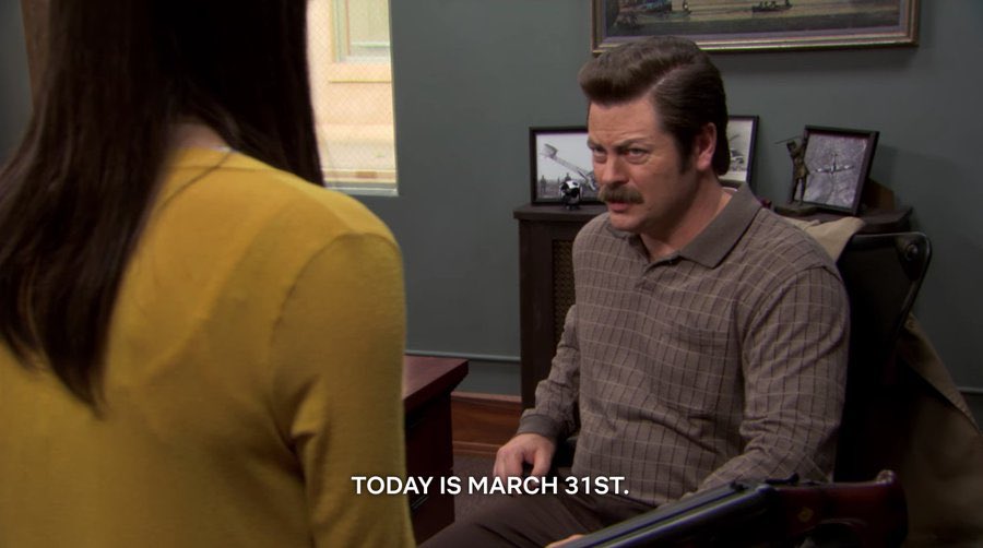 out of context parks and rec (@nocontextpawnee) on Twitter photo 