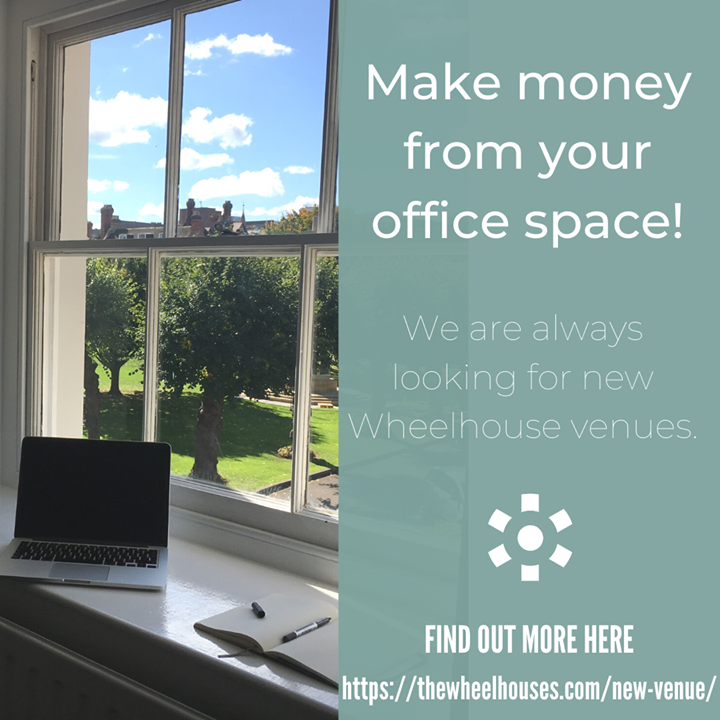 ukthewheelhouse's tweet photo. Do you have under-utilised office space? 

We are always looking for spaces to turn into fabulous new Wheelhouse venues. Message us to find out more, or visit us at https://t.co/vvYcf9eTCc

#officespace #coworking #smallbusiness https://t.co/hCjuyGaIc6