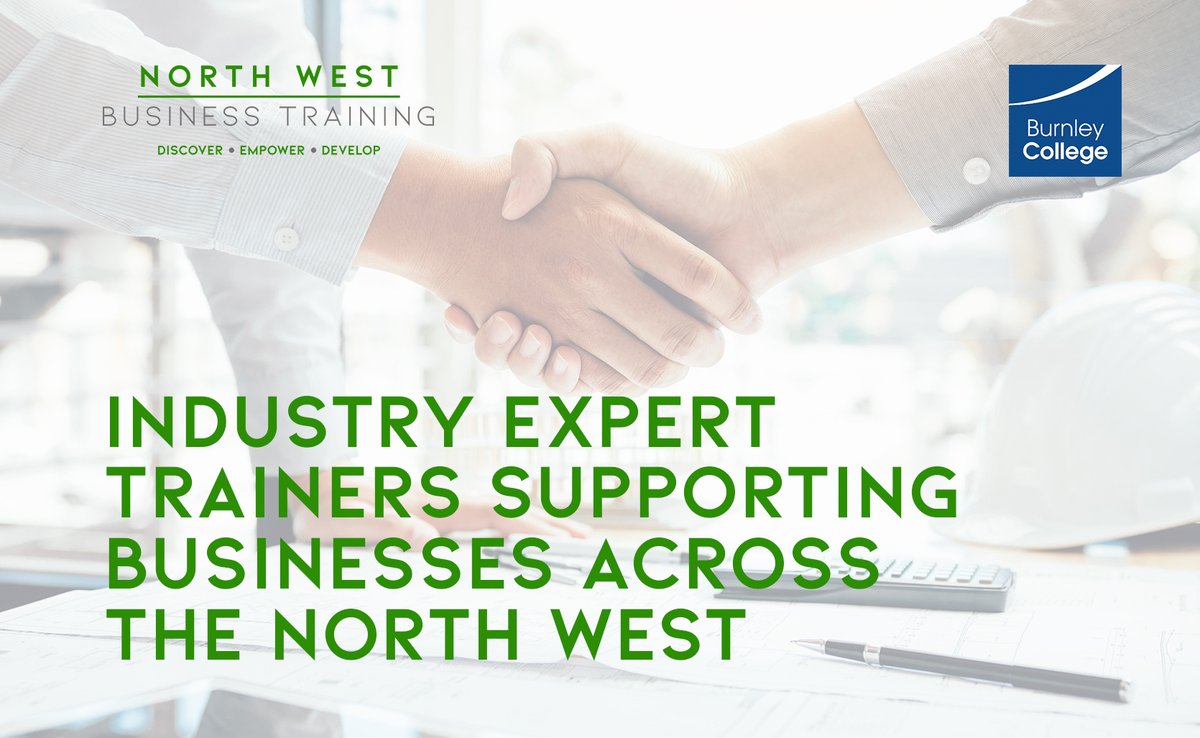 Our dedicated team at North West Business Training have created a wide range of courses available to support your business. You can see our full range of training programmes here - bit.ly/3dnQP89 or email us on nwbt@burnley.ac.uk.