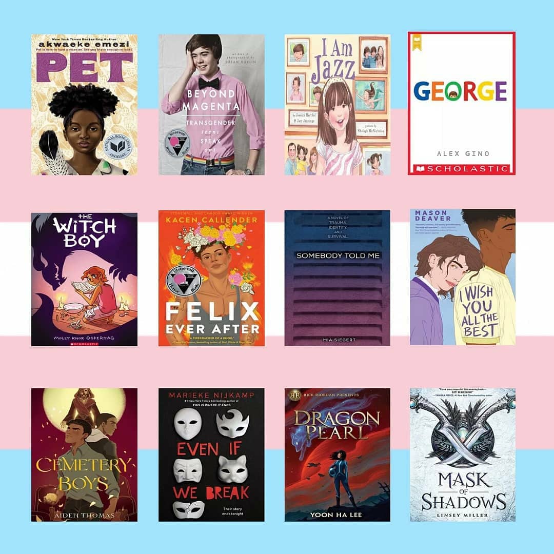 angfalkenberg's tweet photo. Today is #transdayofvisibility.
@CHECDC, celebrate &amp; raise awareness through the windows &amp; mirrors of Middle Grades &amp; Young Adult literature. These titles are available through Sora. Learn more ➡️ https://t.co/DXQJ0gK0WV
#DCPSLibrariansChampionLiteracy @DcpsLibrary #DCPSatHome https://t.co/n85AfZQOjt